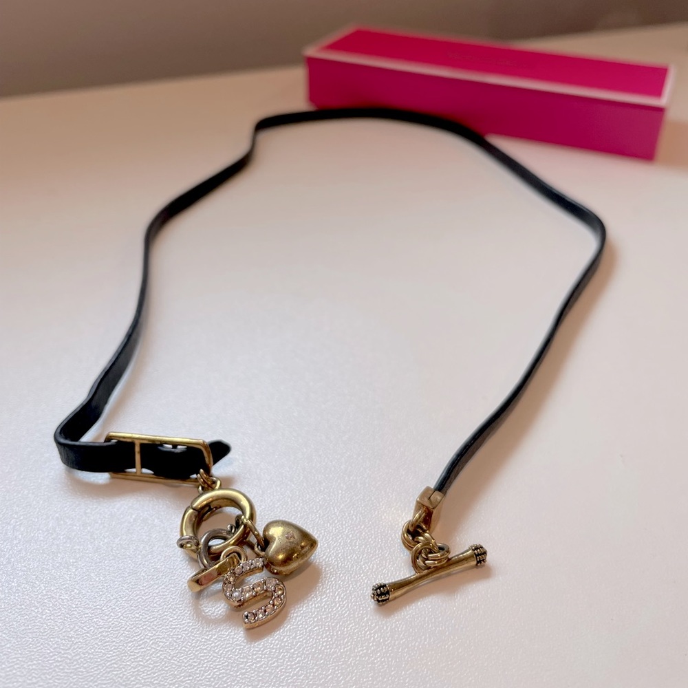 Juicy Couture Leather Wrap Bracelet